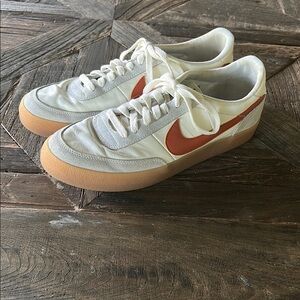 Nike Field General White and Orange With Gum Bottom